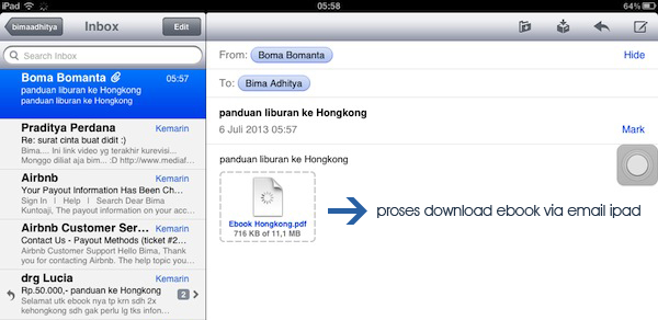1 - download ebook anda melalui ipad email