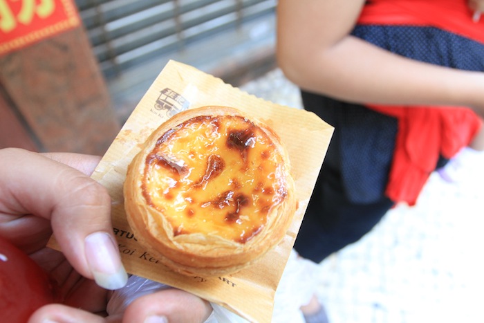 makanan khas hong kong egg tart