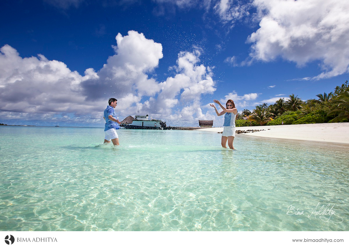 biaya foto pre wedding di maldives