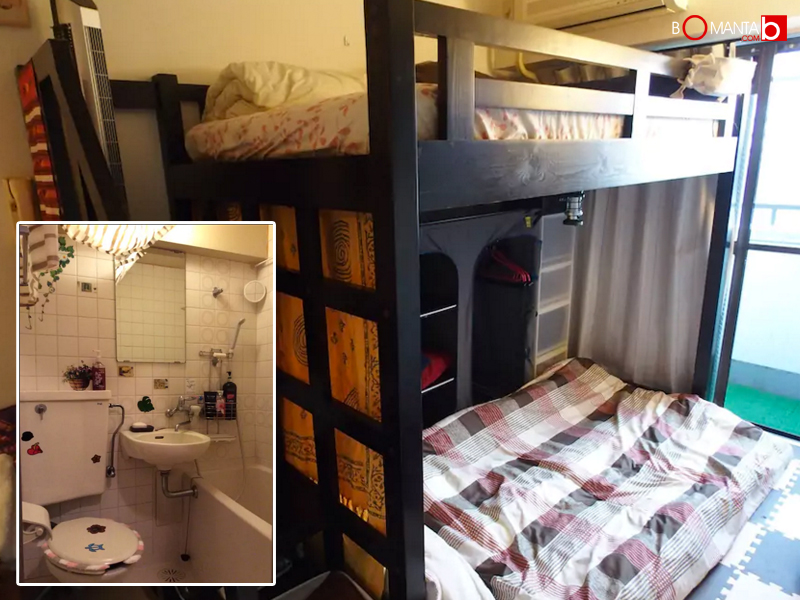 kamar airbnb murah di tokyo